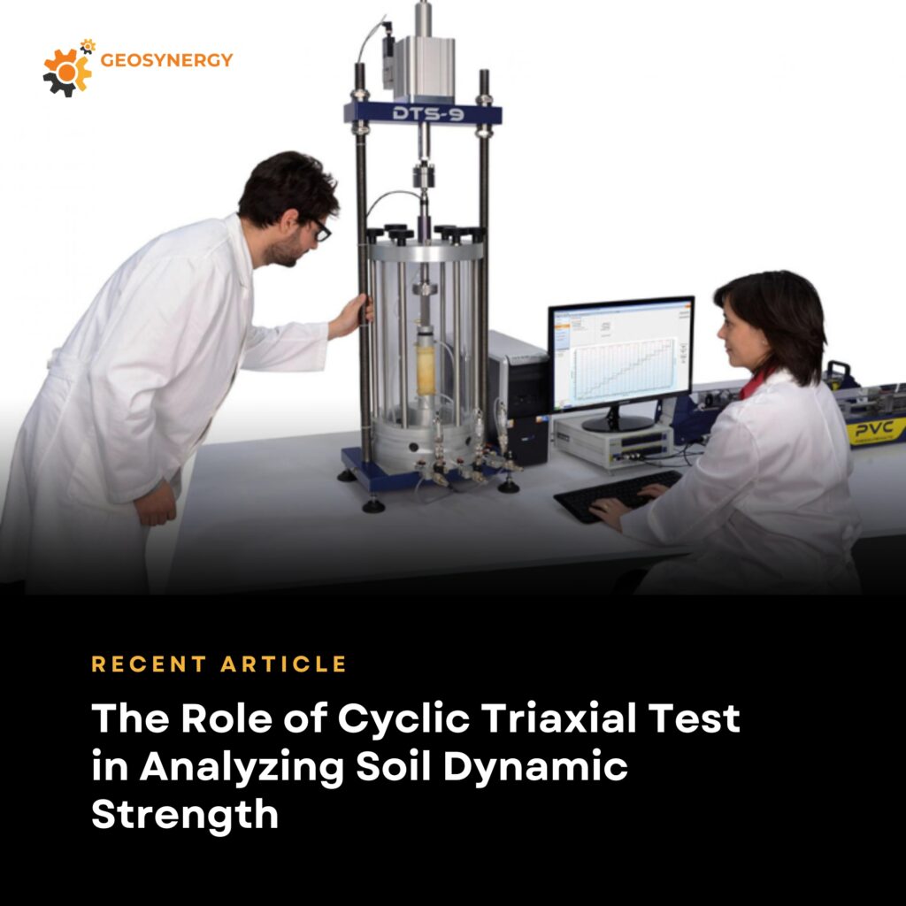 Cyclic Triaxial Test in a Geotechnical Laboratory in Indonesia