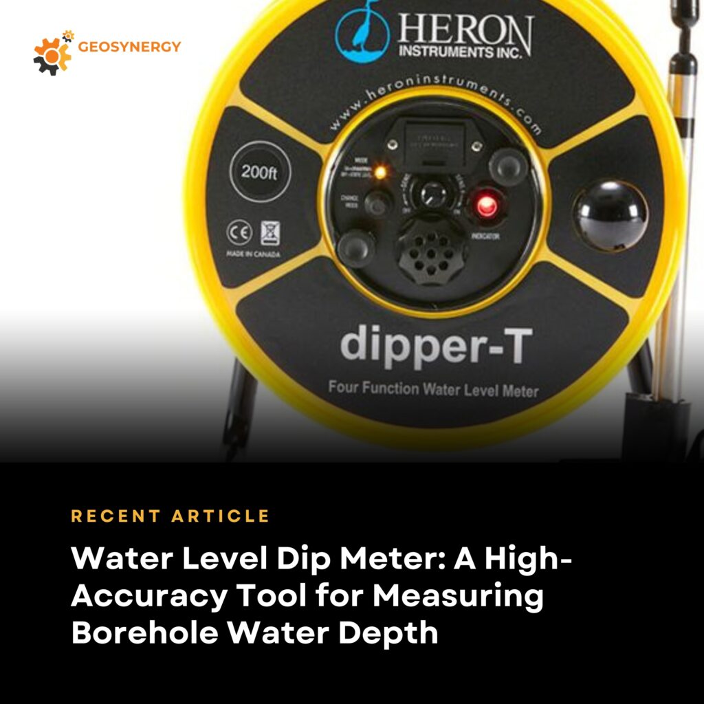 Water Level Dip Meter for accurate groundwater measurement in boreholes