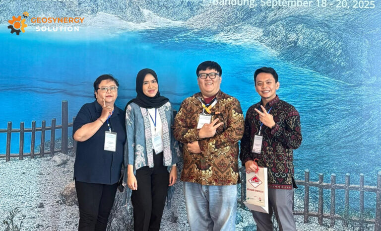 GeoSynergy Solution team participating in Geostructure 2025 Bandung