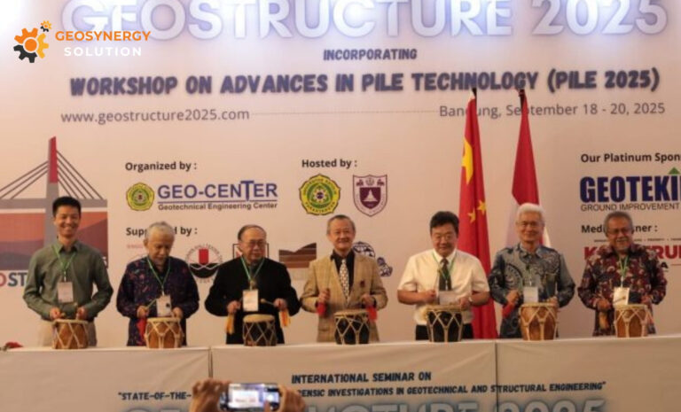 International seminar Geostructure 2025 in Bandung attended by geotechnical experts