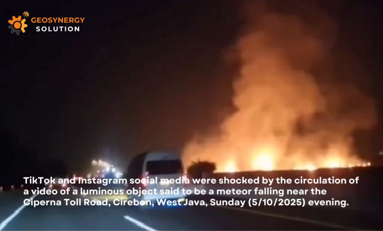 Engineers analyze Cirebon meteor impact on nearby building structures