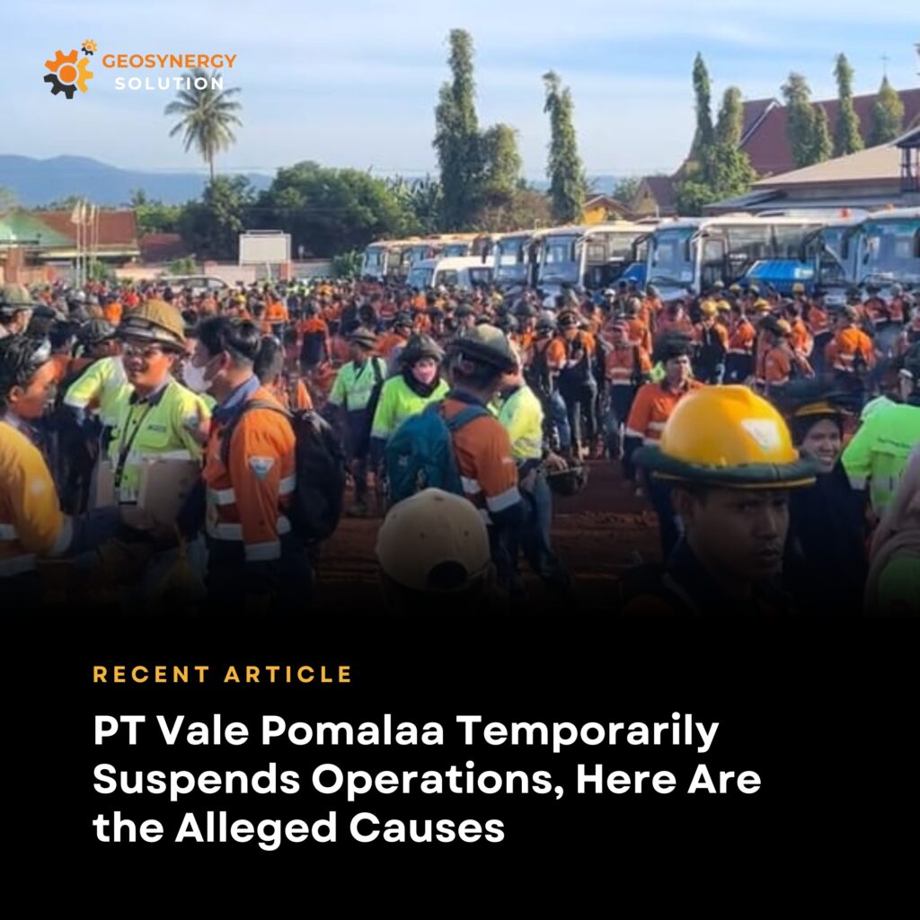 PT Vale Pomalaa temporarily suspends operations due to alleged regulatory issues