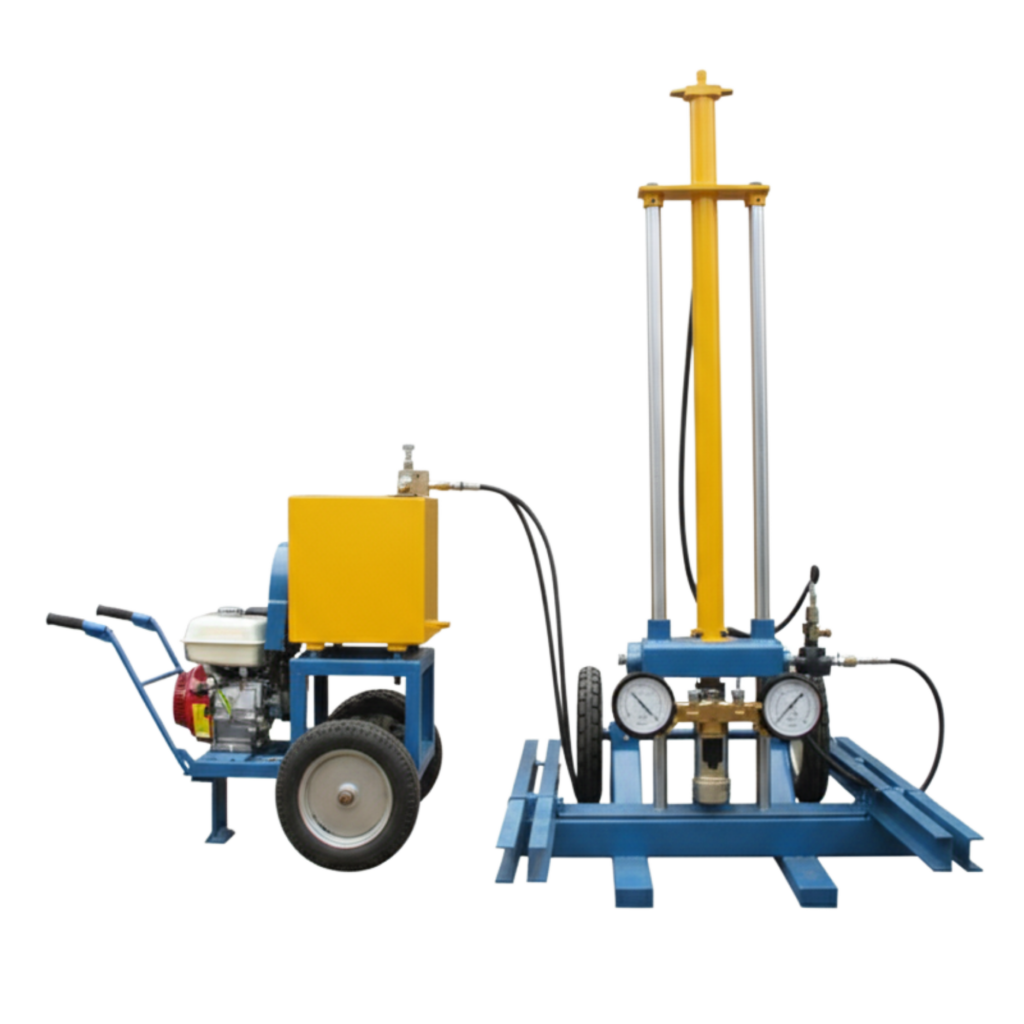 Hydraulic CPT equipment for cone penetration testing