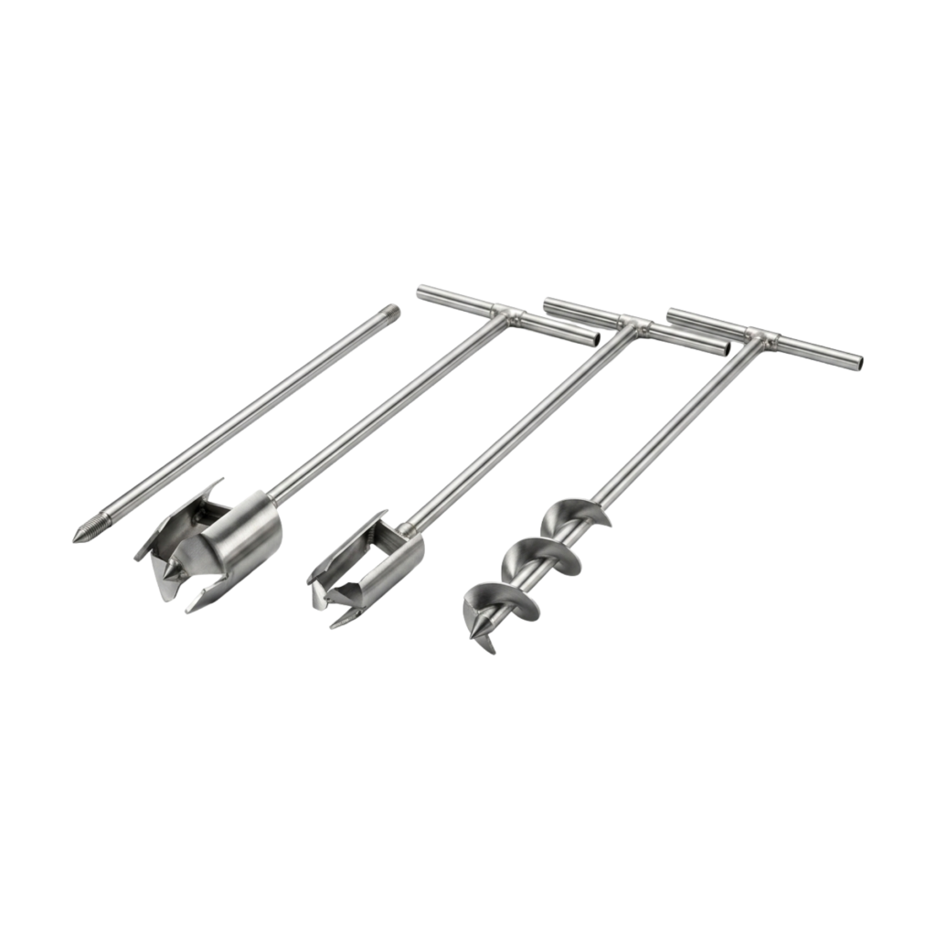Hand auger for soil sampling and field investigation